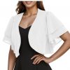 Women's Short-Sleeve Thin Chiffon Shawl