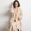 Fall Winter Fashion Mid-length Knitted Coat For Women