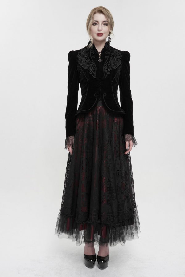 Gothic Magician Performance Womens Coat Jacket