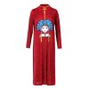 Middle-aged Mother's Red Dress Spring