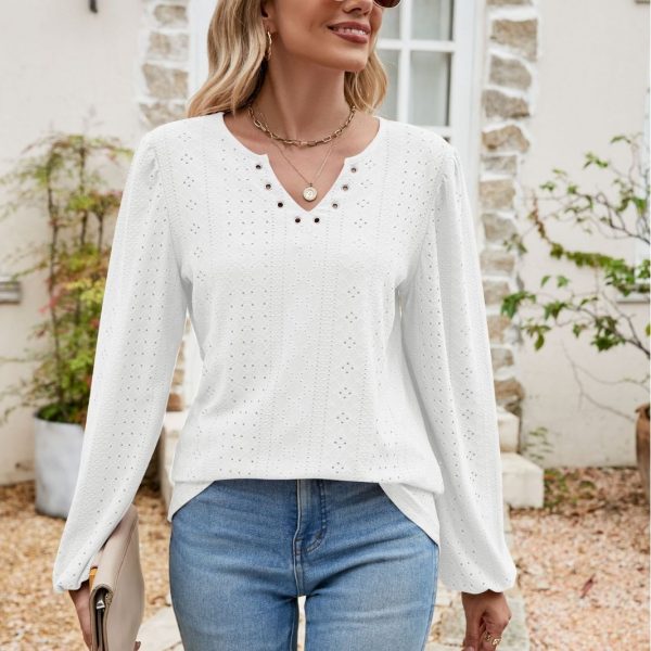 Long-sleeve Figure-flattering Top Thats Breathable And Comfortable