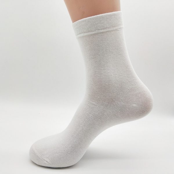 Men's solid color socks