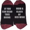 English alphabet cotton socks