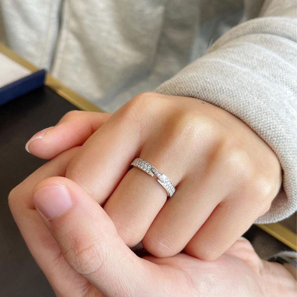 Premium Retro Craft Silver Ring, High-quality Anti-fade Niche Design For Women