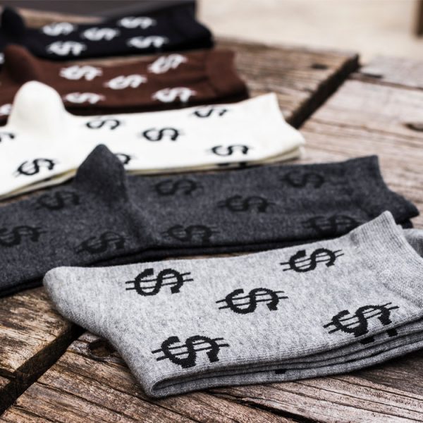 Autumn Men's Personalized Mid-calf Length Socks