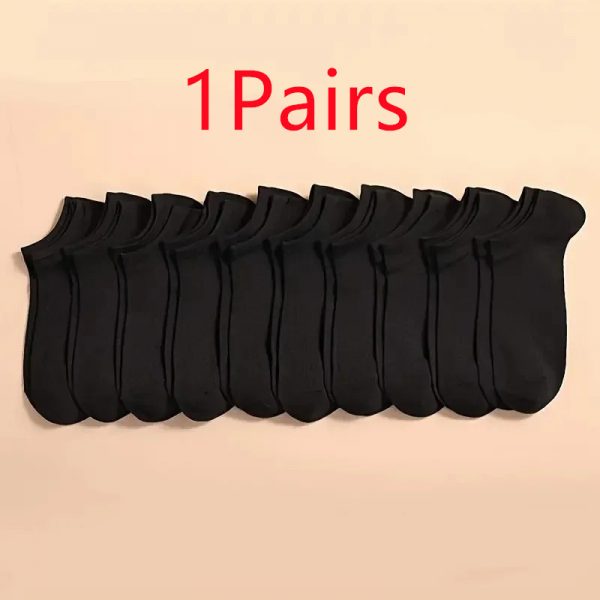 Cross-border Foreign Trade Sports Stockings Men's Socks Summer Running Breathable Outdoor Boat Socks Color Matching Short Socks Socks Wholesale Generation