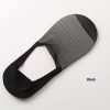 Men's Boat Socks Thin Ice Silk Seamless Mesh Breathable Silicone Non-slip