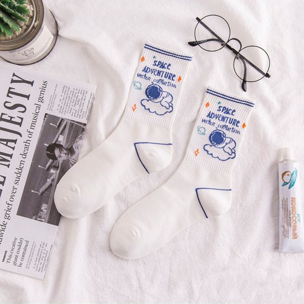 Women's Fashion Cute Cartoon Breathable Socks