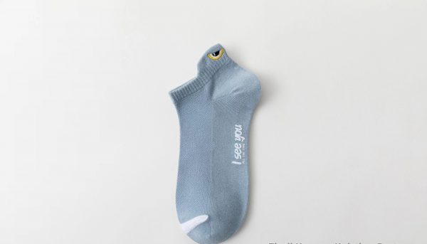 Ear-loop Mesh Breathable Sweat-wicking Low-top Youth Trendy Basketball Socks