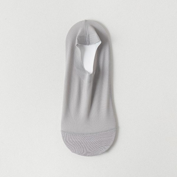 Men's Thin Invisible Socks Cotton Bottom Deodorant And Sweat-absorbing