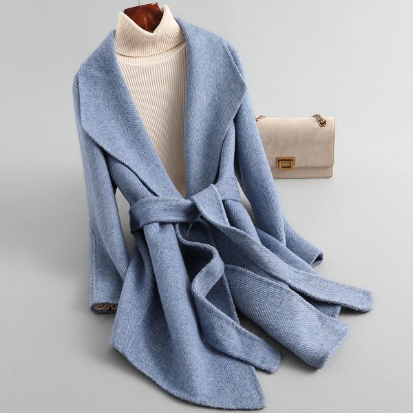 New Coat Double-faced Wool Womens