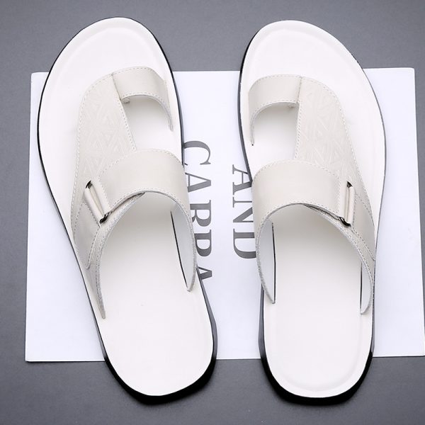 Men's Fashion All-matching Simple Beach Slippers
