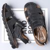 Men's Leather Sandals Soft Bottom Non-slip