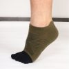 Wool Plush Toe Socks Men's Short Tube
