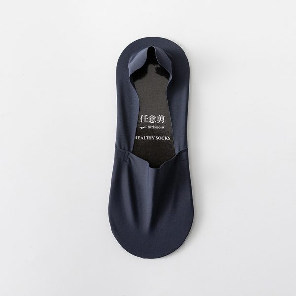 Socks Shallow Mouth Invisible Seamless Low Cut Pure Cotton Bottom Ice Silk