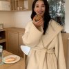 Fashionable Casual Women's Double-Faced Wool Coat