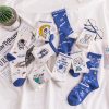 Women's Fashion Cute Cartoon Breathable Socks