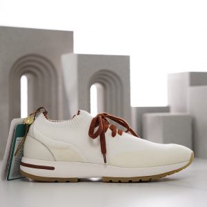 Fashionable Casual Flyknit Mesh Mens Shoes