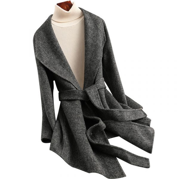 New Coat Double-faced Wool Womens