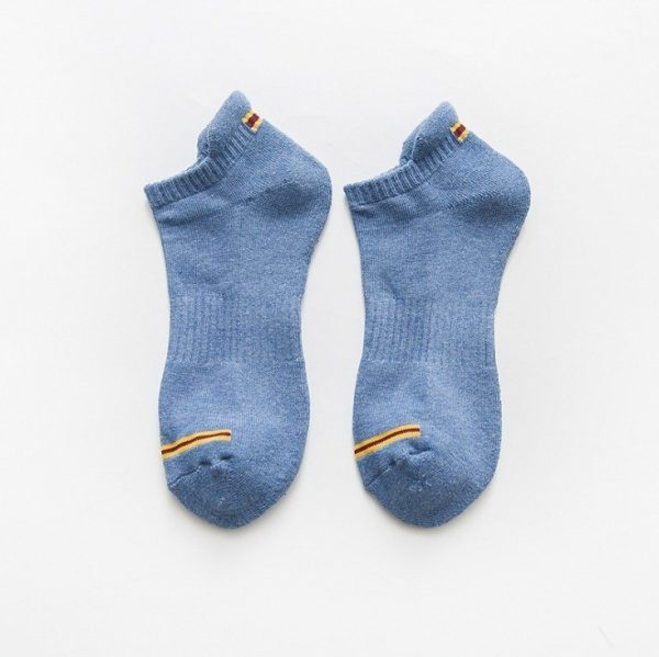 Solid Color Ear Lift Breathable Cotton Socks Sports