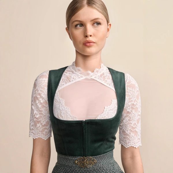 Womens Lace-up Waist-cinching Vest