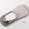 Men's Boat Socks Thin Ice Silk Seamless Mesh Breathable Silicone Non-slip