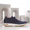 Fashionable Casual Flyknit Mesh Mens Shoes