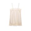 Lace-trimmed Silk-satin Slip Dress Set
