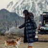 Womens Long Winter Down Jacket