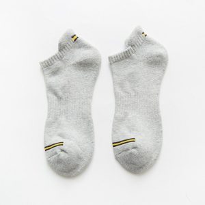 Solid Color Ear Lift Breathable Cotton Socks Sports