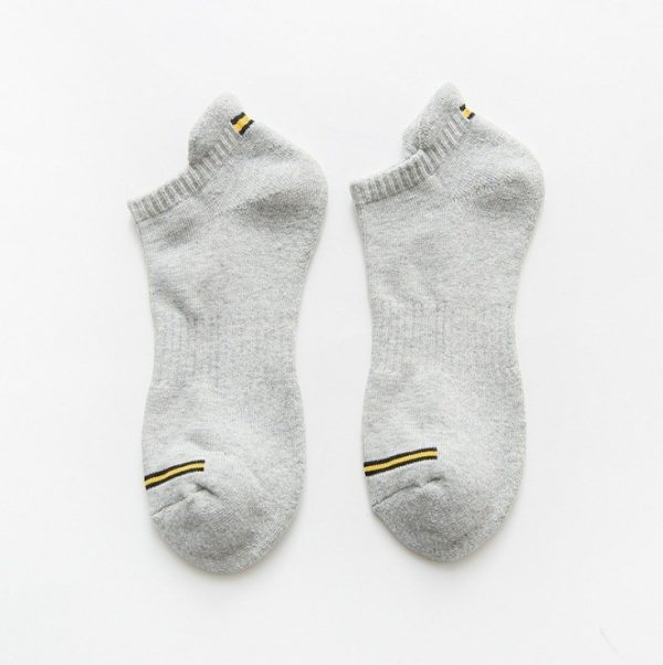 Solid Color Ear Lift Breathable Cotton Socks Sports