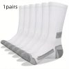 Men's Simple Basketball Mid-calf Socks