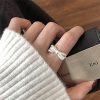 Premium Retro Craft Silver Ring, High-quality Anti-fade Niche Design For Women