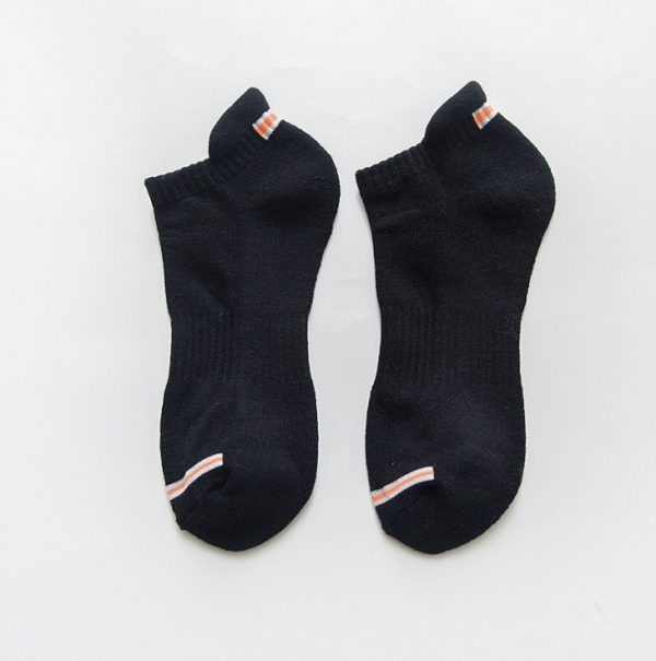Solid Color Ear Lift Breathable Cotton Socks Sports