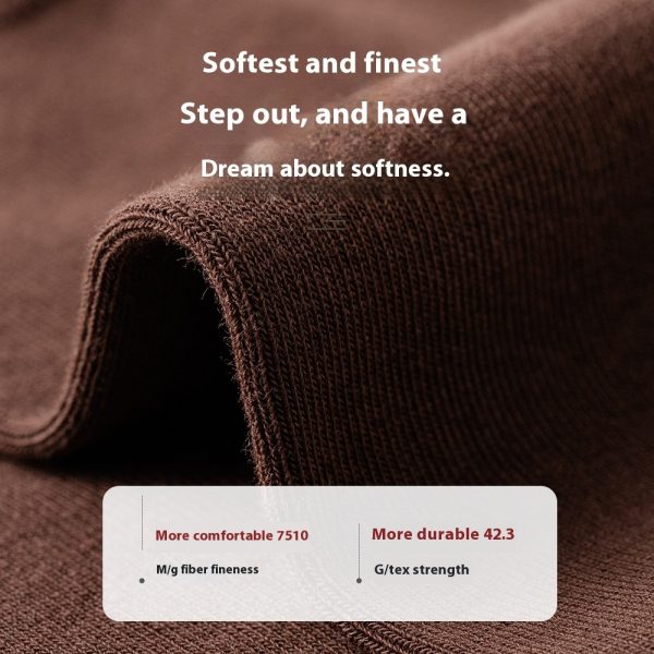 Mid-calf Spring And Autumn Pure Cotton Business Men Socks