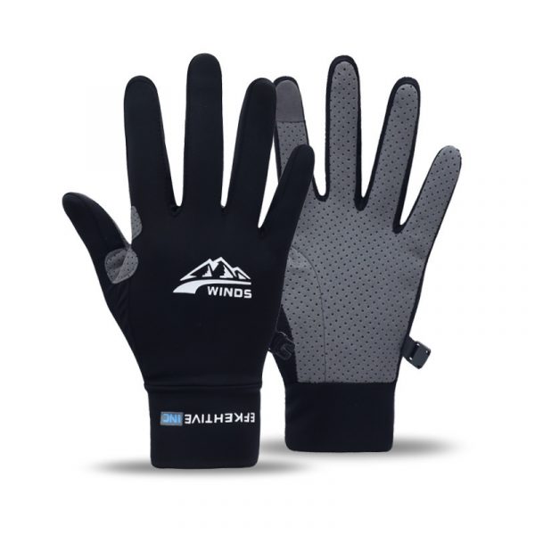 Fitness Cycling Gloves Half Finger Touch Screen Breathable Sunscreen Gloves For Men And Women
