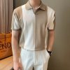 Men's Fashion Striped Contrast-Color Top
