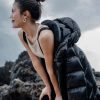 Womens Long Winter Down Jacket