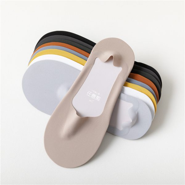 Men's Thin Arbitrary Cut Ice Silk Seamless Low Cut Socks