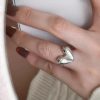 925 Sterling Silver Retro Ring  Niche Light Luxury, Anti Fade, Ins Trendy Versatile Women Ring