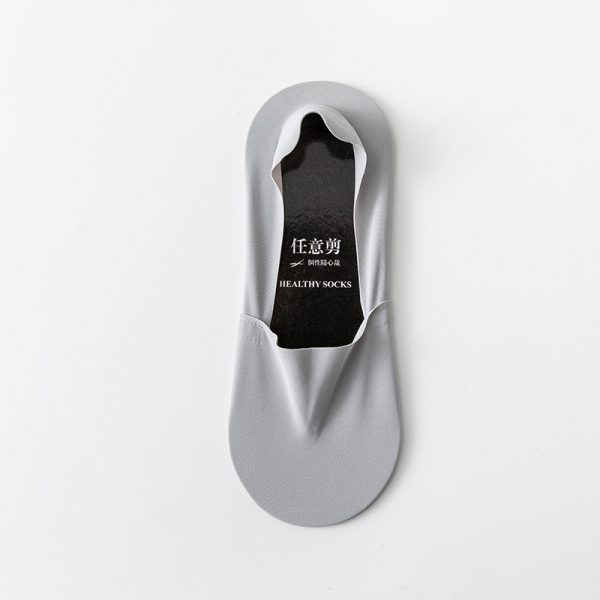 Socks Shallow Mouth Invisible Seamless Low Cut Pure Cotton Bottom Ice Silk