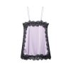 Lace-trimmed Silk-satin Slip Dress Set