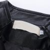 Motorcycle Leather Jacket Large Coat Woman