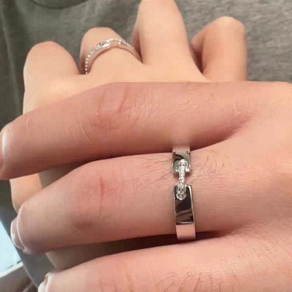 Premium Retro Craft Silver Ring, High-quality Anti-fade Niche Design For Women