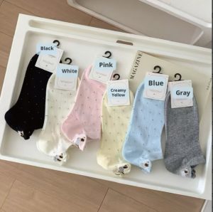 Socks-Heeled Dachshund-White-1 pair